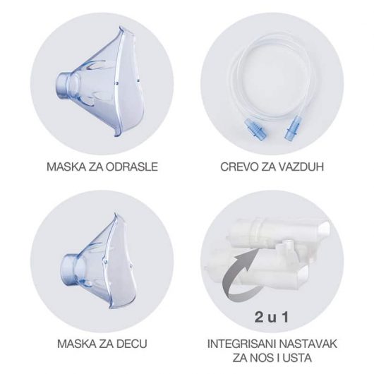 Delovi inhalatora 3A Mikroneb