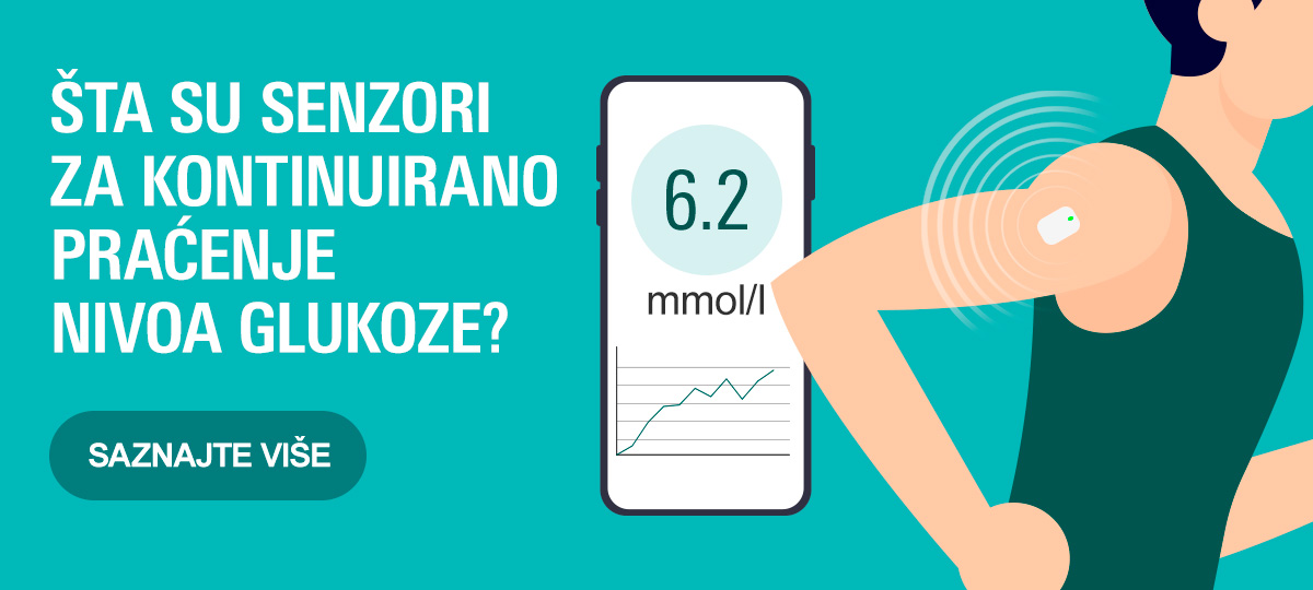 senzori za kontinuirano pracenje nivoa glukoze