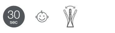 tri ikonice koje prikazuje karakteristike termometra